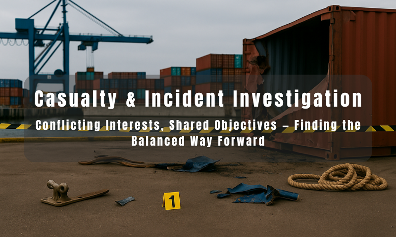 Casualty & Incident Investigation: Conflicting Interests, Shared Objectives — Finding the Balanced Way Forward